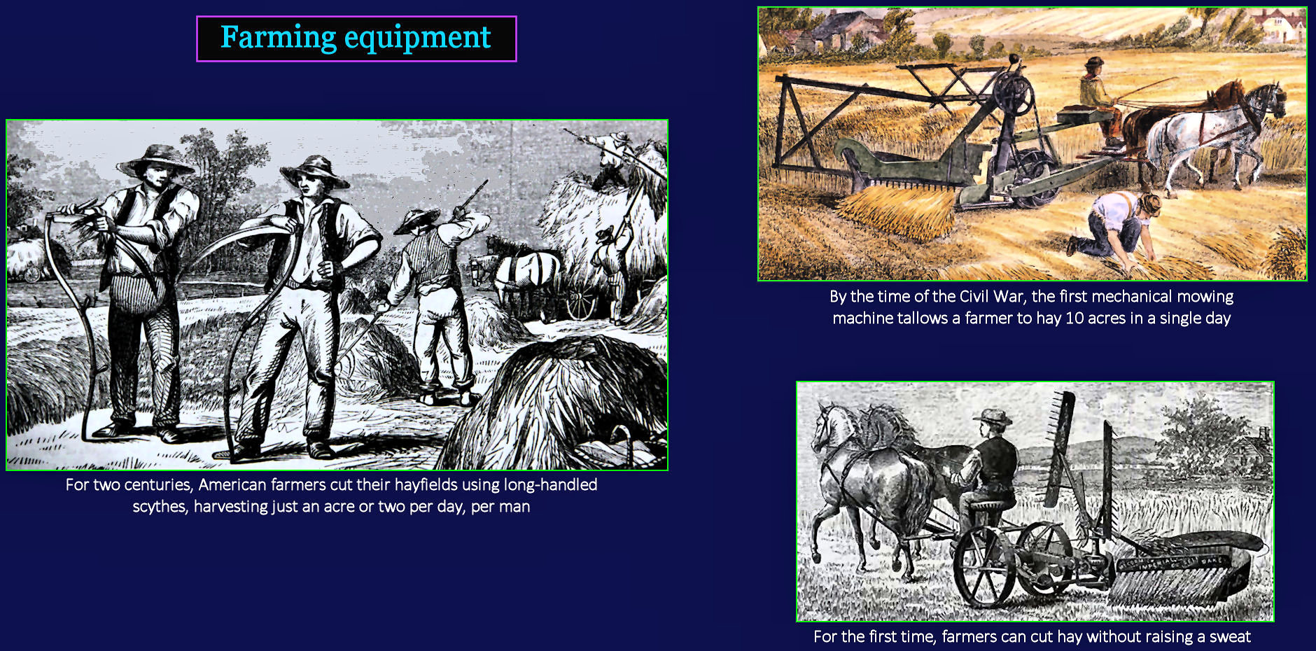 Farms, 1850s